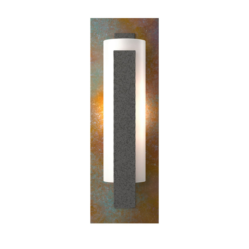 Hubbardton Forge 217186-SKT-20-CP-GG0065 One Light Wall Sconce, Natural Iron
