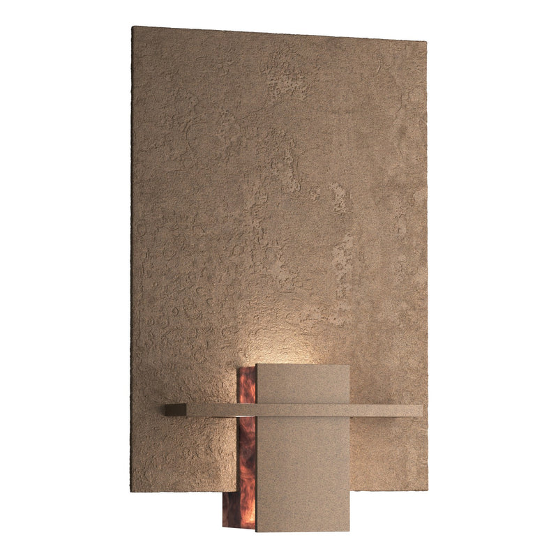Hubbardton Forge 217510-SKT-05-ZB0292 One Light Wall Sconce, Bronze