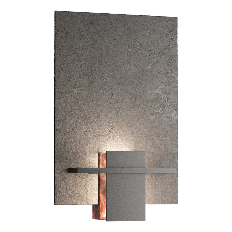 Hubbardton Forge 217510-SKT-10-ZB0292 One Light Wall Sconce, Black