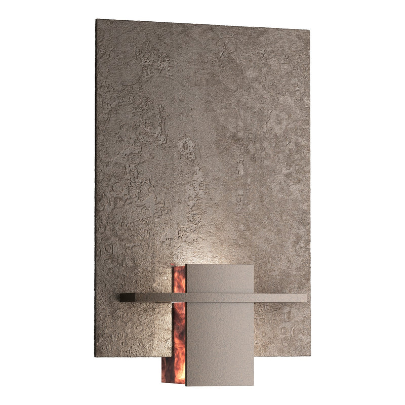 Hubbardton Forge 217510-SKT-14-ZB0292 One Light Wall Sconce, Oil Rubbed Bronze