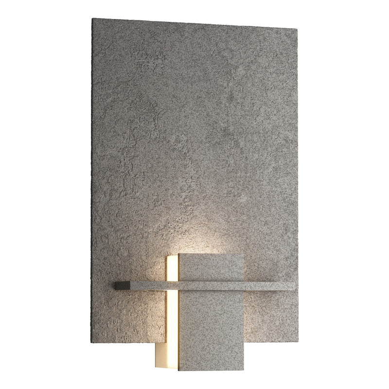 Hubbardton Forge 217510-SKT-20-BB0292 One Light Wall Sconce, Natural Iron