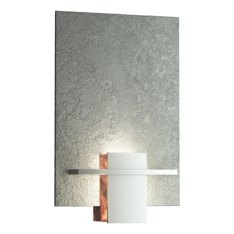 Hubbardton Forge 217510-SKT-82-ZB0292 One Light Wall Sconce, Vintage Platinum