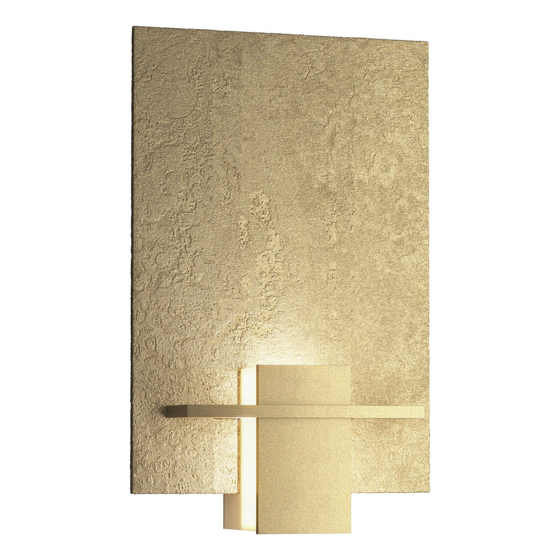 Hubbardton Forge 217510-SKT-84-BB0292 One Light Wall Sconce, Soft Gold