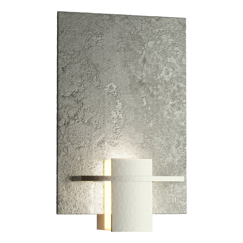 Hubbardton Forge 217510-SKT-85-BB0292 One Light Wall Sconce, Sterling