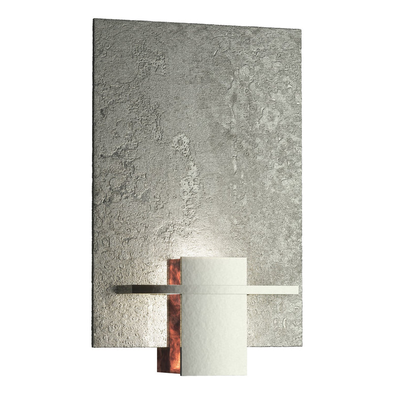 Hubbardton Forge 217510-SKT-85-ZB0292 One Light Wall Sconce, Sterling
