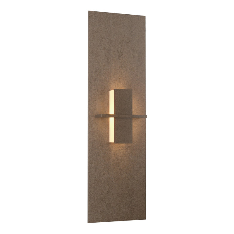 Hubbardton Forge 217520-SKT-05-BB0273 One Light Wall Sconce, Bronze