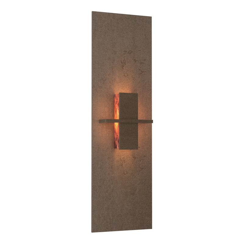 Hubbardton Forge 217520-SKT-05-ZB0273 One Light Wall Sconce, Bronze