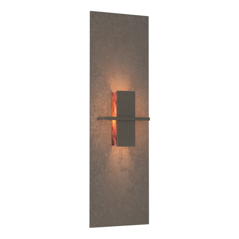 Hubbardton Forge 217520-SKT-07-ZB0273 One Light Wall Sconce, Dark Smoke