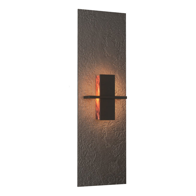 Hubbardton Forge 217520-SKT-14-ZB0273 One Light Wall Sconce, Oil Rubbed Bronze