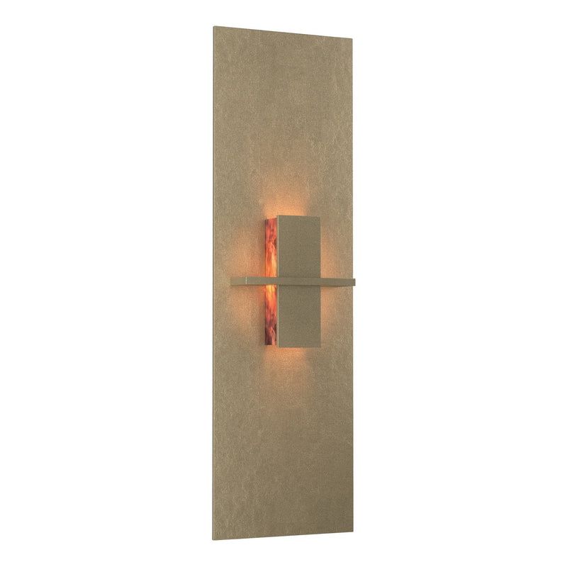 Hubbardton Forge 217520-SKT-84-ZB0273 One Light Wall Sconce, Soft Gold