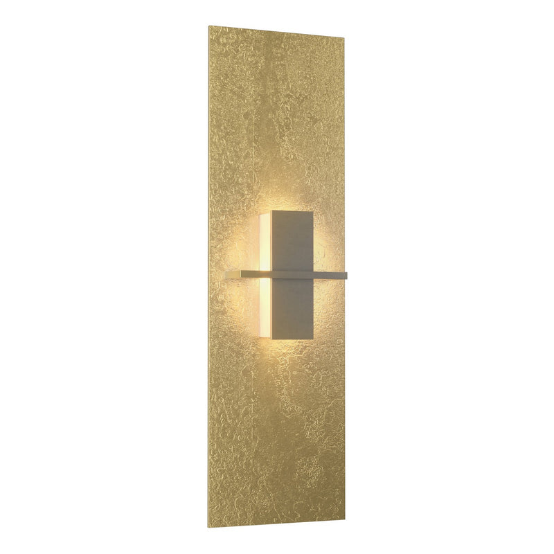 Hubbardton Forge 217520-SKT-86-BB0273 One Light Wall Sconce, Modern Brass