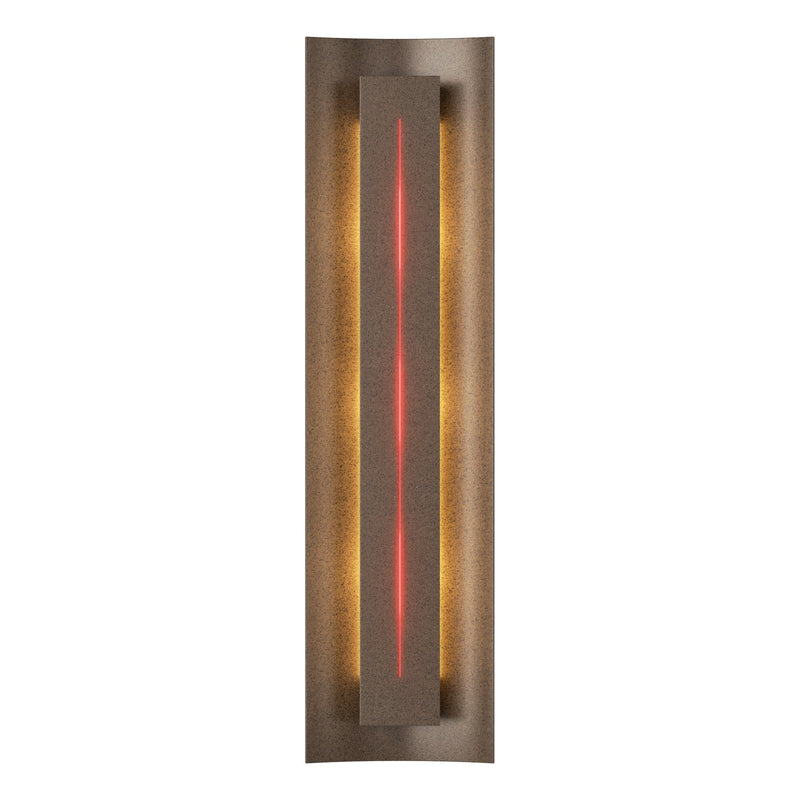 Hubbardton Forge 217635-SKT-05-RR0205 Three Light Wall Sconce, Bronze