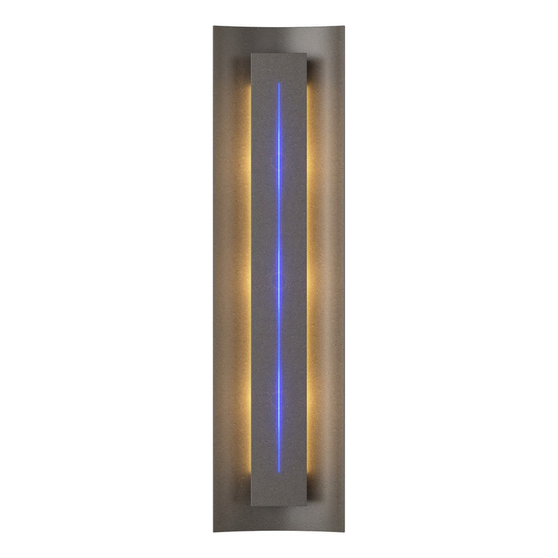 Hubbardton Forge 217635-SKT-07-EE0205 Three Light Wall Sconce, Dark Smoke