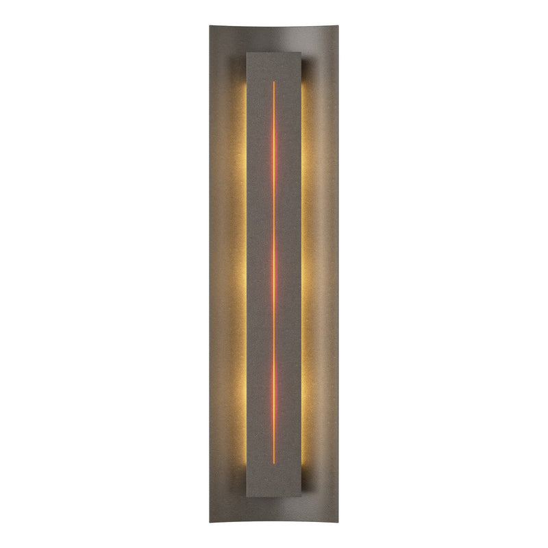Hubbardton Forge 217635-SKT-07-FF0205 Three Light Wall Sconce, Dark Smoke