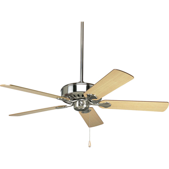 Progress Lighting P2503-09 52" Ceiling Fan, Brushed Nickel