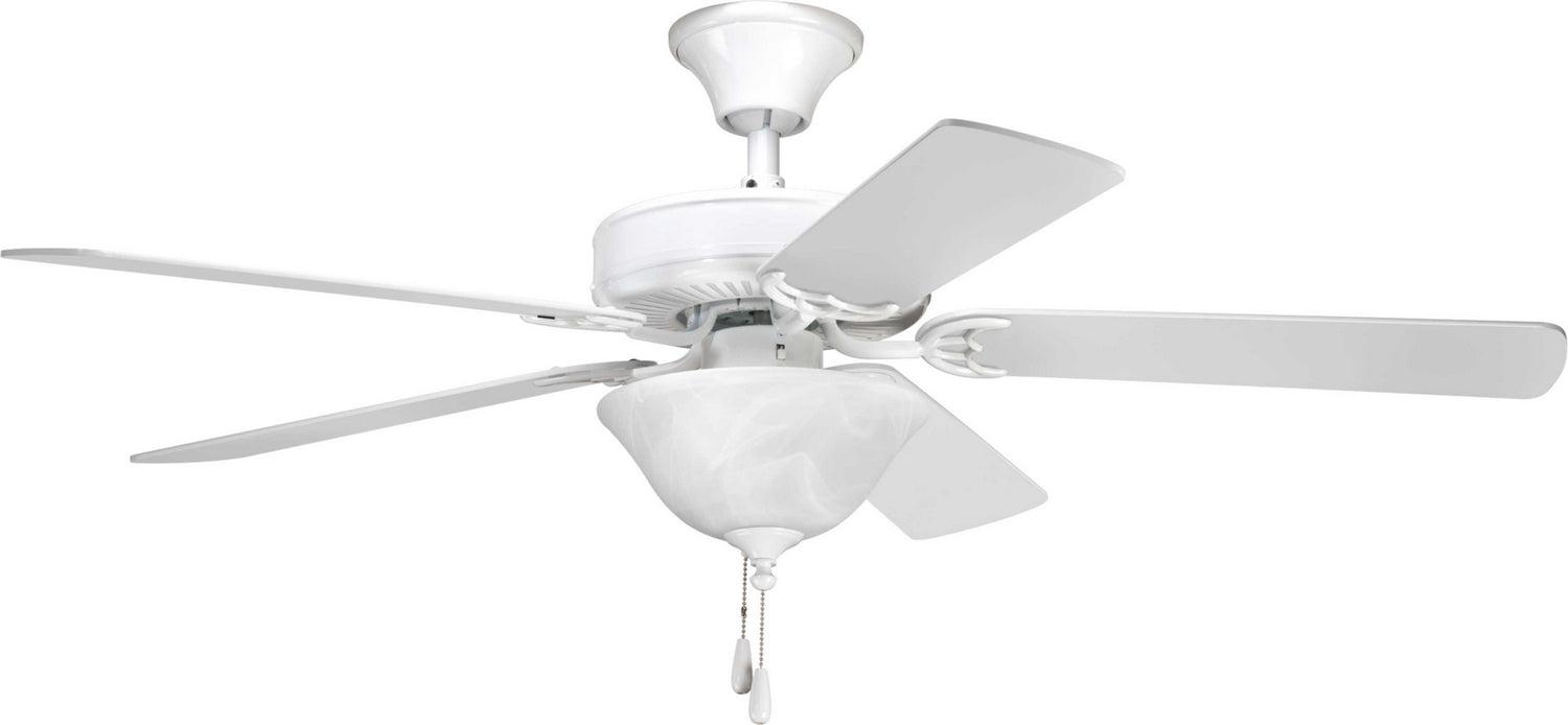 Progress Lighting P2501-30 52" Ceiling Fan, White