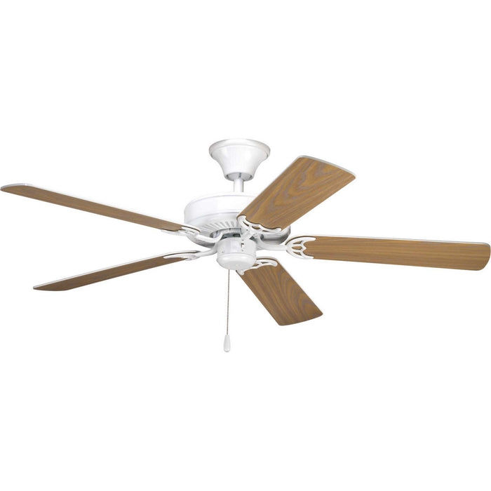 Progress Lighting P2501-30 52" Ceiling Fan, White