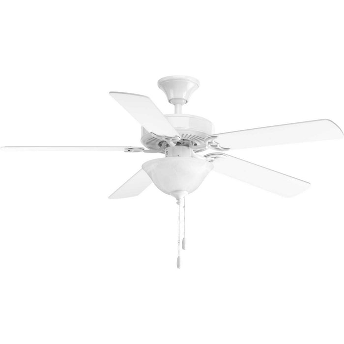 Progress Lighting P2501-30W 52" Ceiling Fan, White