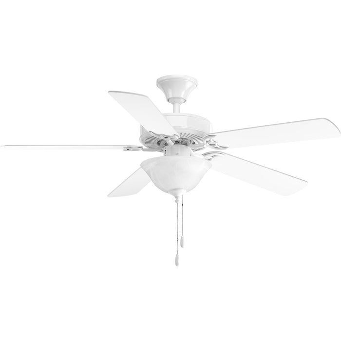 Progress Lighting P2501-30W 52" Ceiling Fan, White