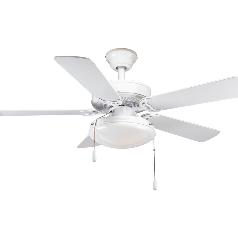 Progress Lighting P2500-30 42" Ceiling Fan, White