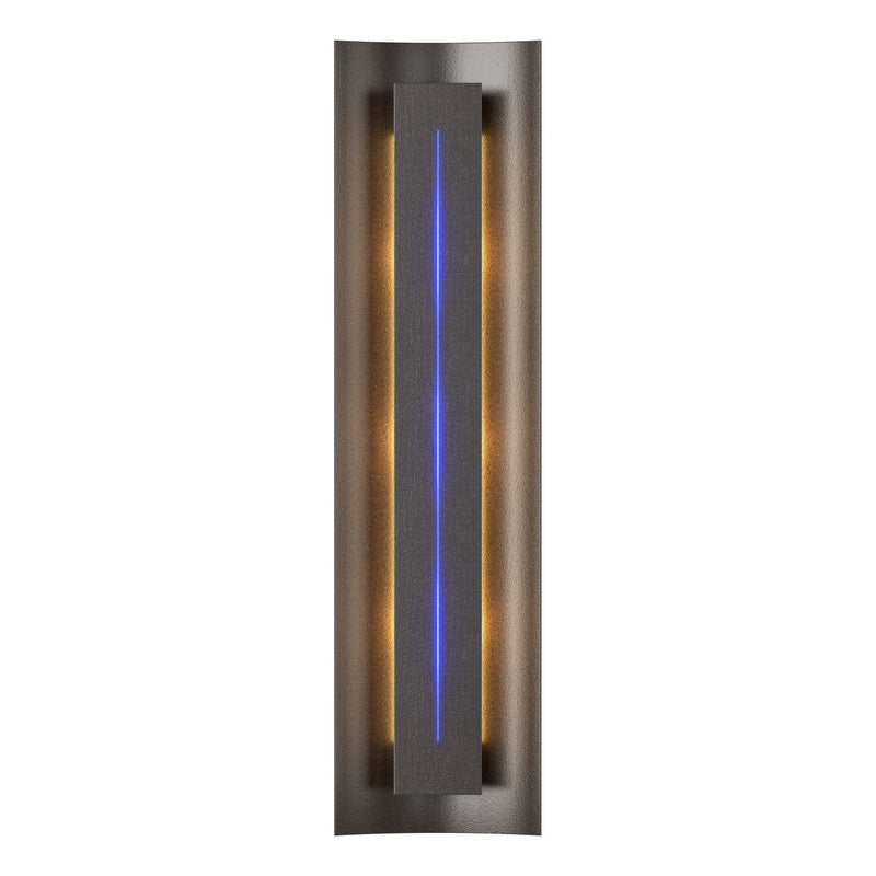 Hubbardton Forge 217635-SKT-14-EE0205 Three Light Wall Sconce, Oil Rubbed Bronze