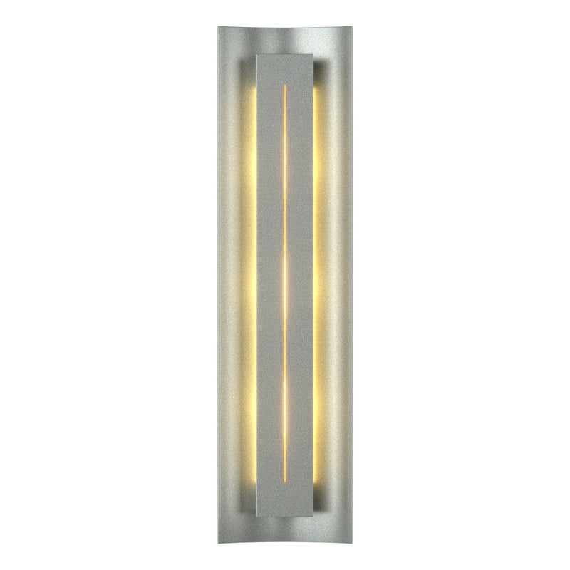 Hubbardton Forge 217635-SKT-82-CC0205 Three Light Wall Sconce, Vintage Platinum