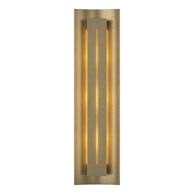Hubbardton Forge 217635-SKT-84-CC0205 Three Light Wall Sconce, Soft Gold