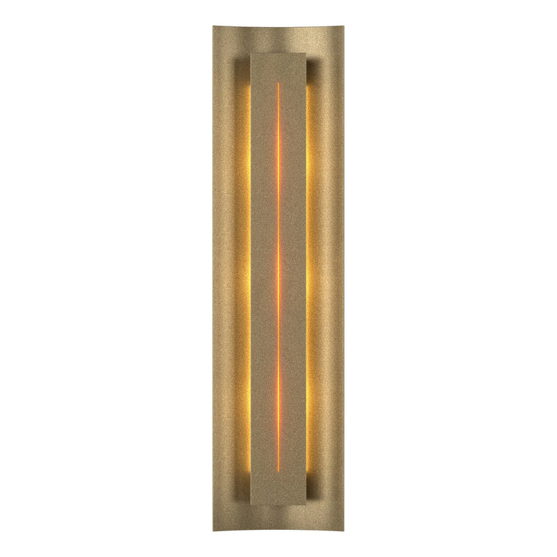Hubbardton Forge 217635-SKT-84-FF0205 Three Light Wall Sconce, Soft Gold