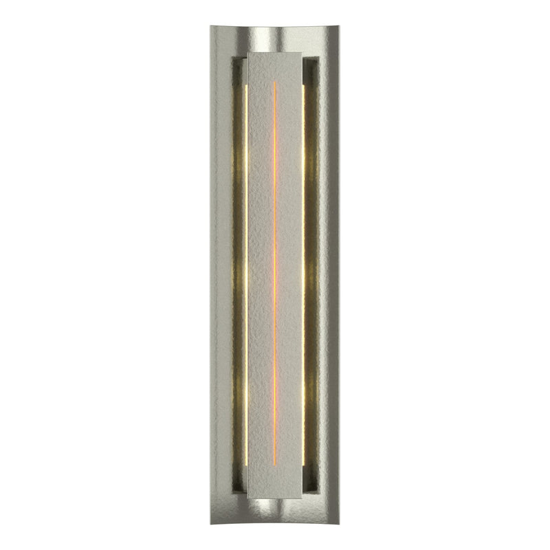 Hubbardton Forge 217635-SKT-85-FF0205 Three Light Wall Sconce, Sterling