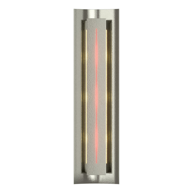 Hubbardton Forge 217635-SKT-85-RR0205 Three Light Wall Sconce, Sterling