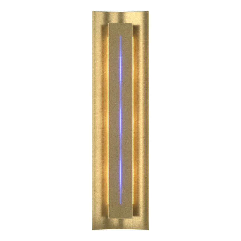 Hubbardton Forge 217635-SKT-86-EE0205 Three Light Wall Sconce, Modern Brass