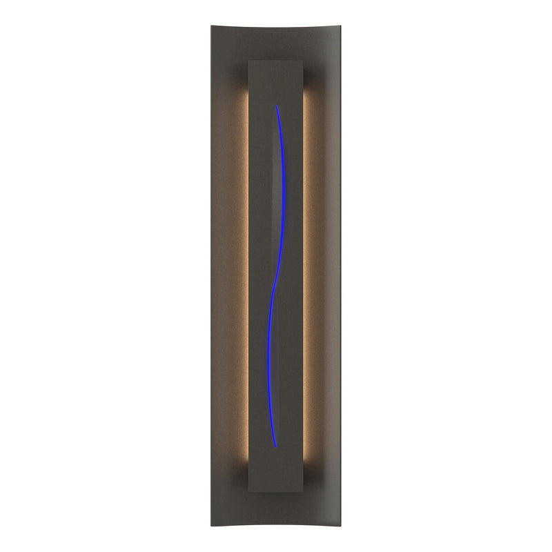 Hubbardton Forge 217640-SKT-07-EE0206 Three Light Wall Sconce, Dark Smoke
