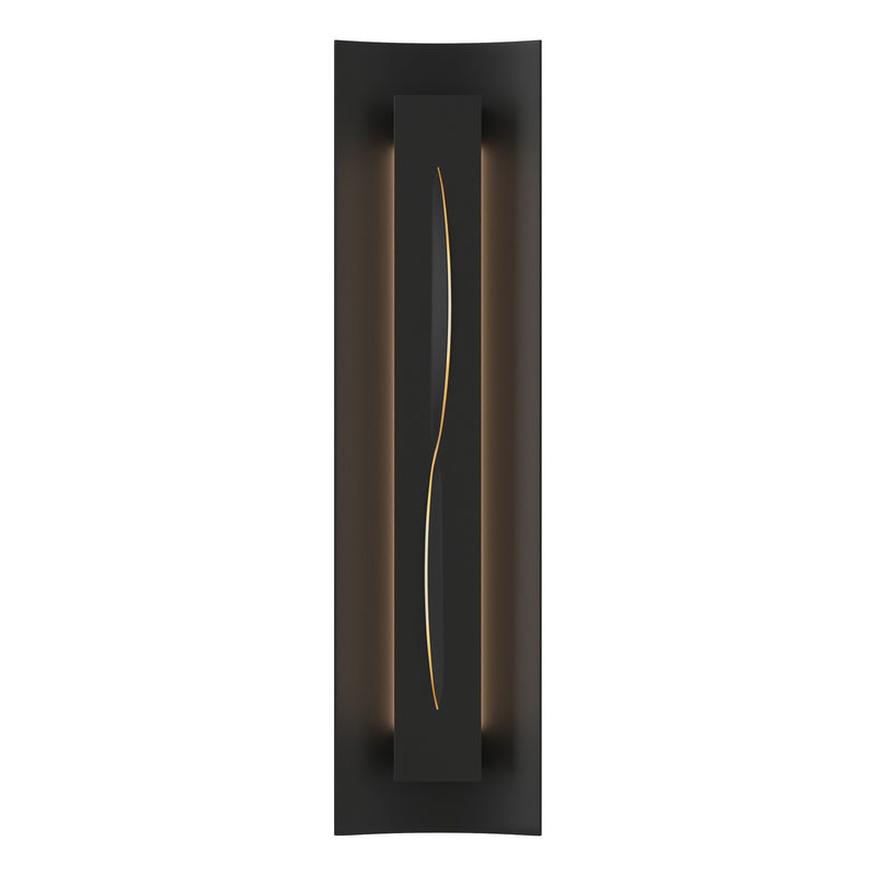 Hubbardton Forge 217640-SKT-10-CC0206 Three Light Wall Sconce, Black