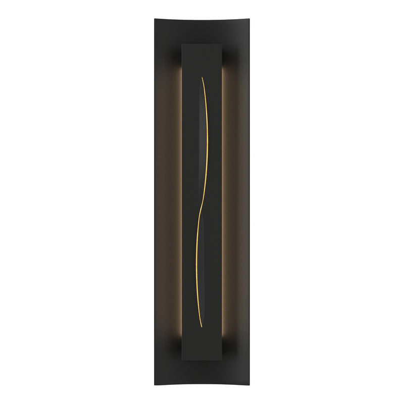 Hubbardton Forge 217640-SKT-10-FF0206 Three Light Wall Sconce, Black