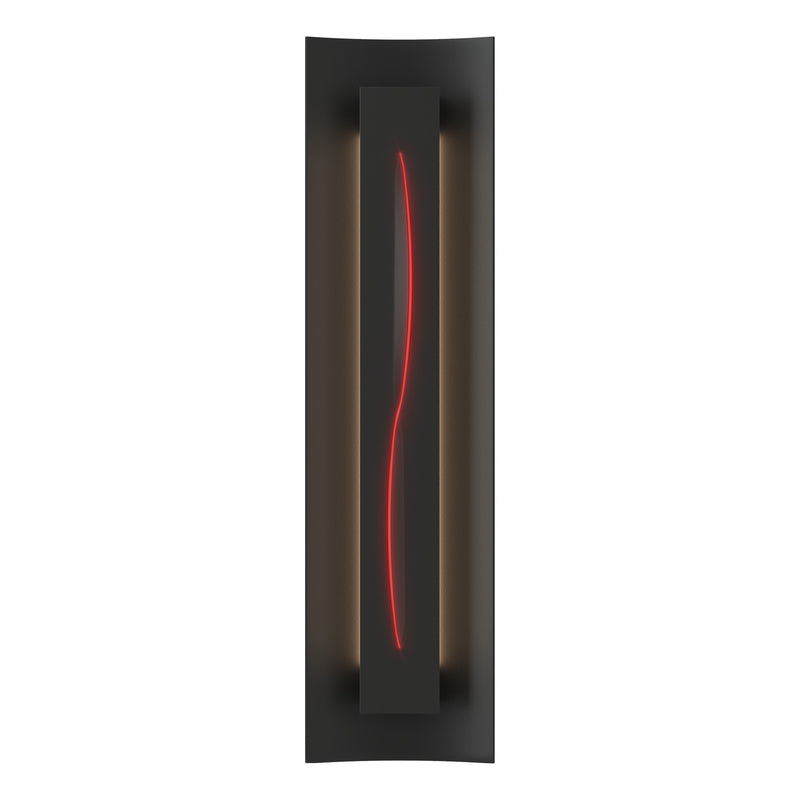 Hubbardton Forge 217640-SKT-10-RR0206 Three Light Wall Sconce, Black