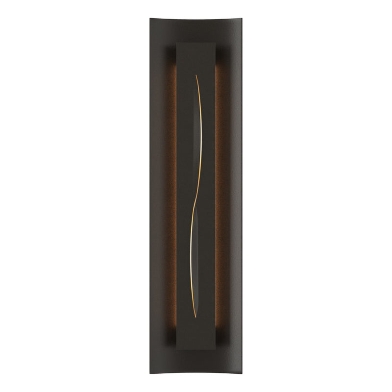 Hubbardton Forge 217640-SKT-14-CC0206 Three Light Wall Sconce, Oil Rubbed Bronze