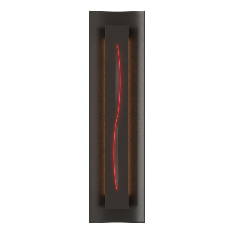 Hubbardton Forge 217640-SKT-14-RR0206 Three Light Wall Sconce, Oil Rubbed Bronze