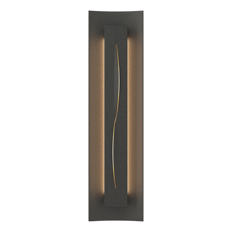 Hubbardton Forge 217640-SKT-20-CC0206 Three Light Wall Sconce, Natural Iron