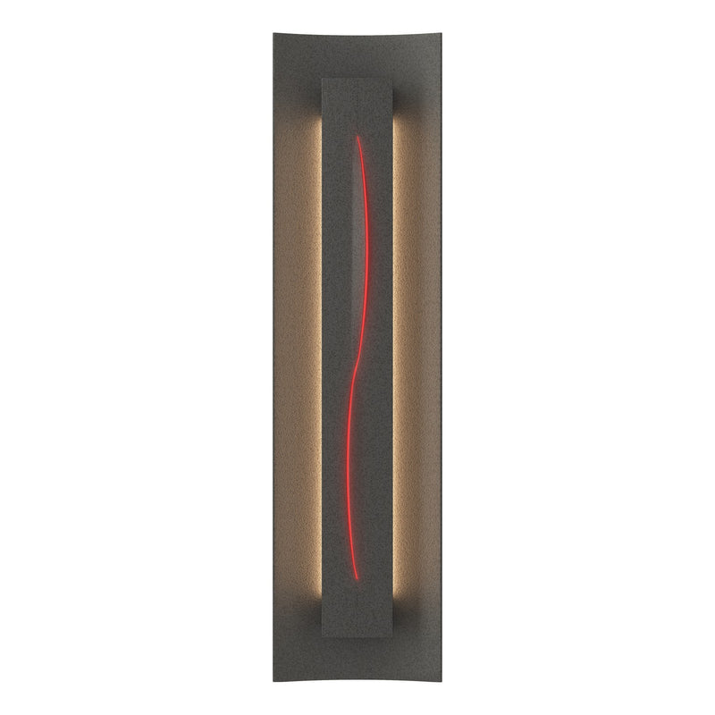 Hubbardton Forge 217640-SKT-20-RR0206 Three Light Wall Sconce, Natural Iron