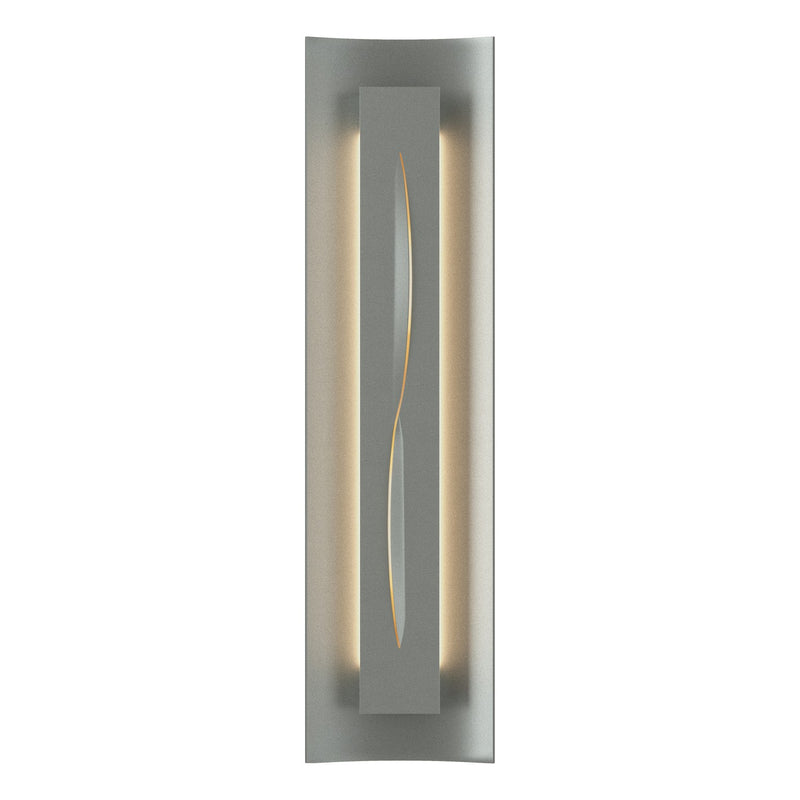Hubbardton Forge 217640-SKT-82-CC0206 Three Light Wall Sconce, Vintage Platinum