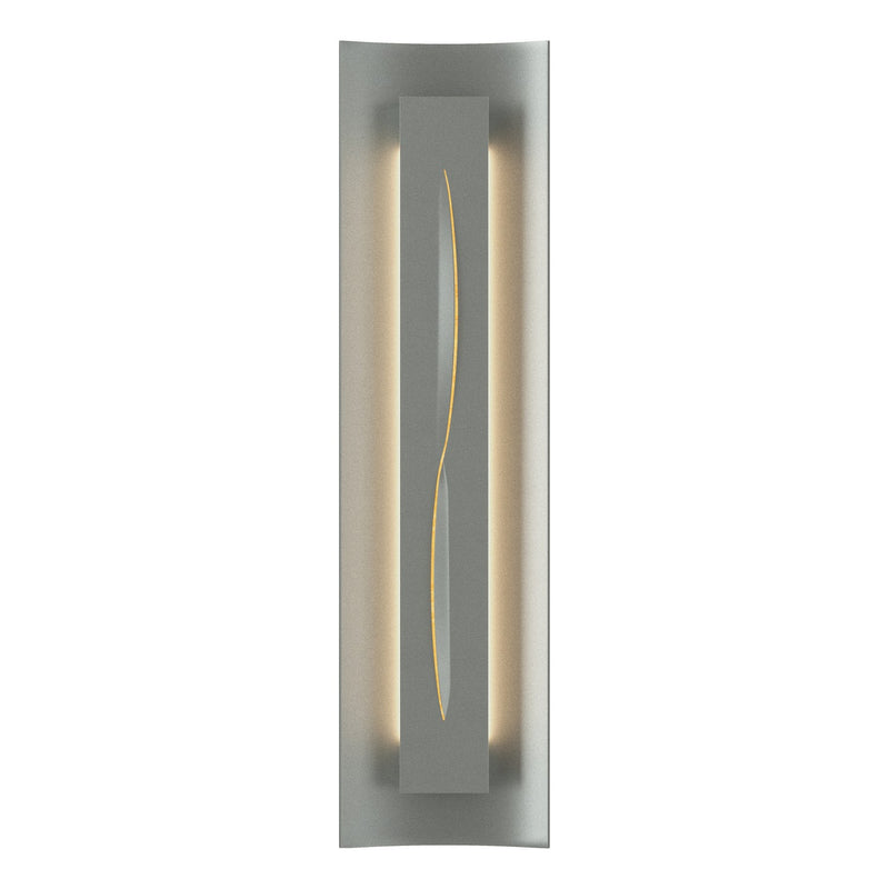 Hubbardton Forge 217640-SKT-82-FF0206 Three Light Wall Sconce, Vintage Platinum