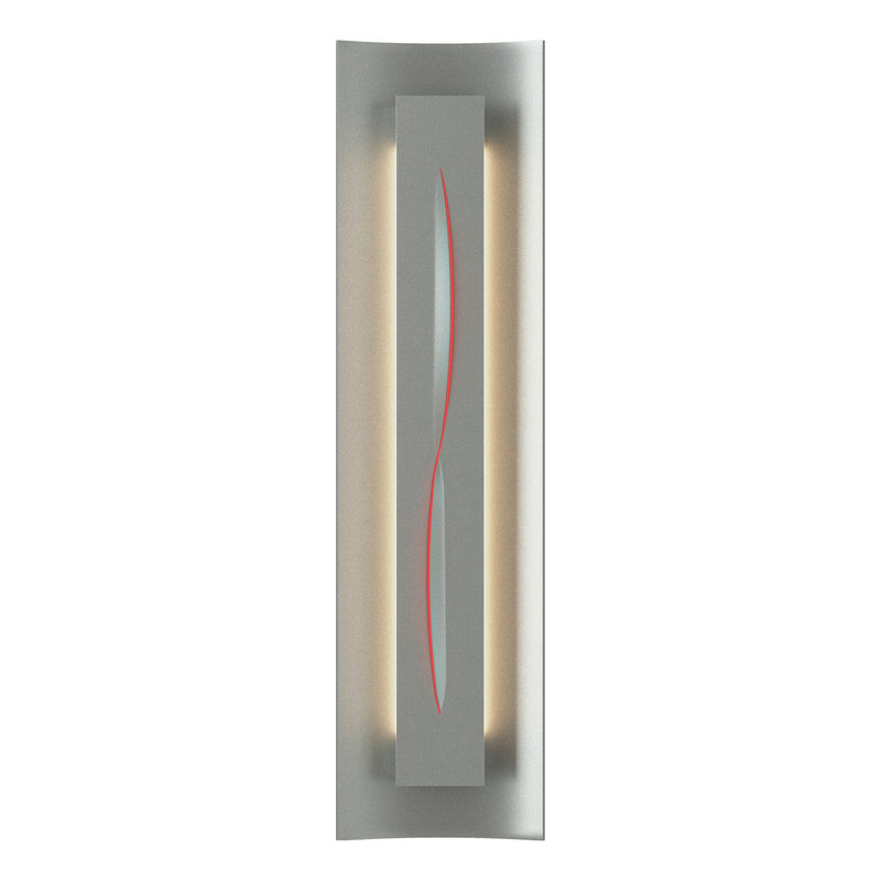 Hubbardton Forge 217640-SKT-82-RR0206 Three Light Wall Sconce, Vintage Platinum