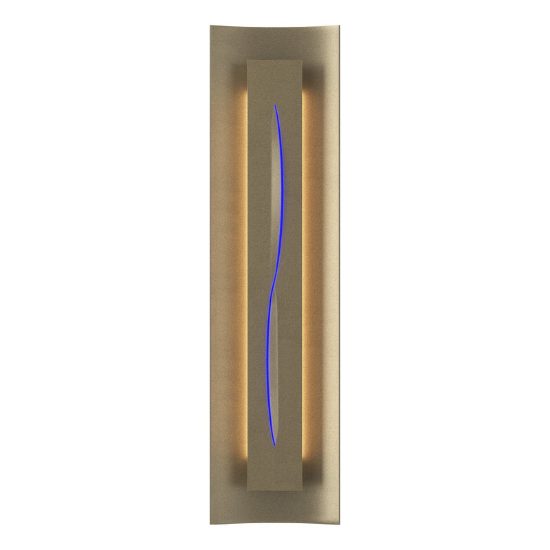Hubbardton Forge 217640-SKT-84-EE0206 Three Light Wall Sconce, Soft Gold