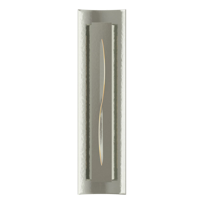 Hubbardton Forge 217640-SKT-85-CC0206 Three Light Wall Sconce, Sterling