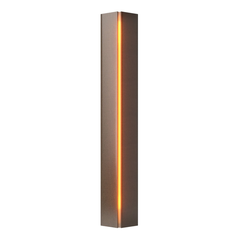 Hubbardton Forge 217650-SKT-05-FF0202 Three Light Wall Sconce, Bronze