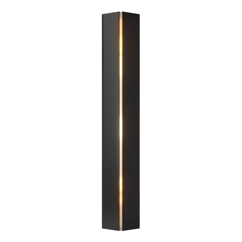 Hubbardton Forge 217650-SKT-10-CC0202 Three Light Wall Sconce, Black