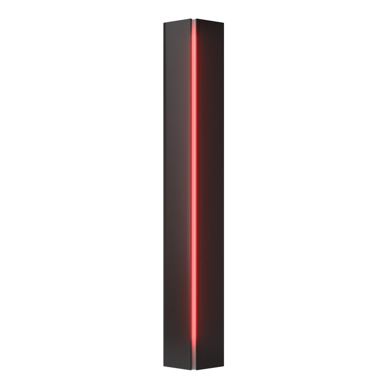 Hubbardton Forge 217650-SKT-10-RR0202 Three Light Wall Sconce, Black