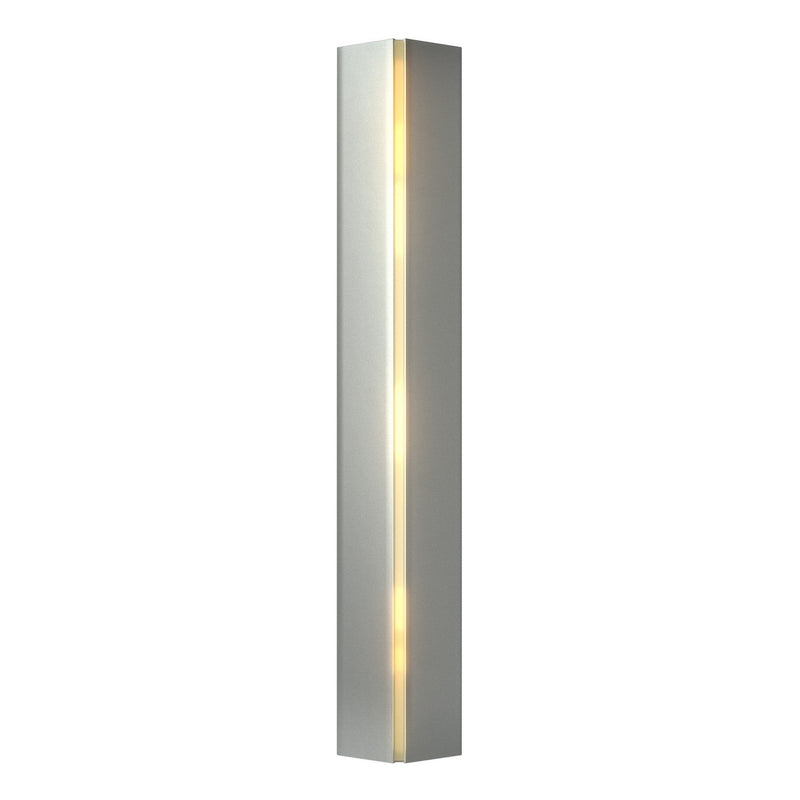 Hubbardton Forge 217650-SKT-82-CC0202 Three Light Wall Sconce, Vintage Platinum