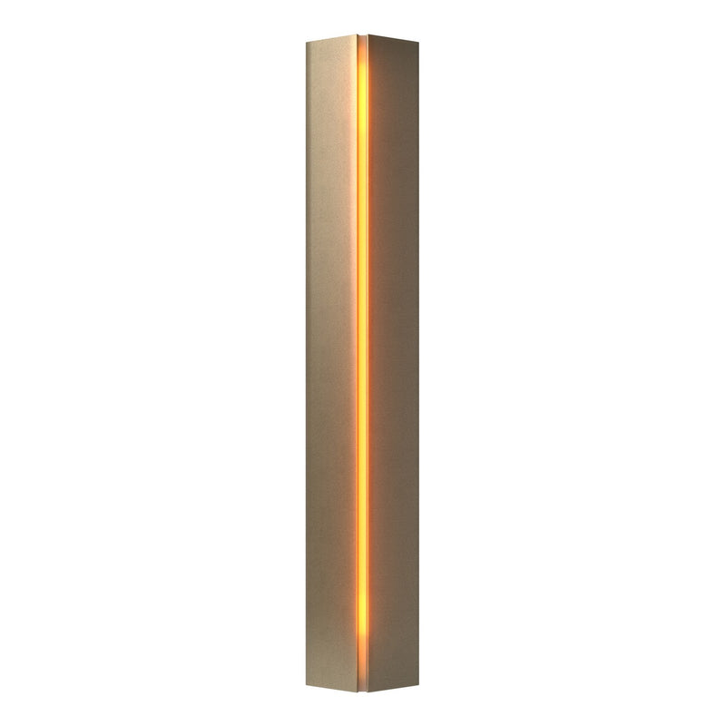 Hubbardton Forge 217650-SKT-84-FF0202 Three Light Wall Sconce, Soft Gold