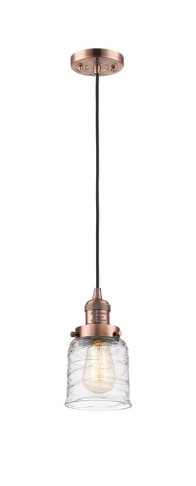 Innovations 201C-AC-G513-LED LED Mini Pendant, Antique Copper